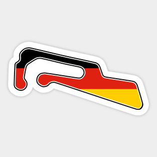 Motorsport Arena Oschersleben [flag] Sticker